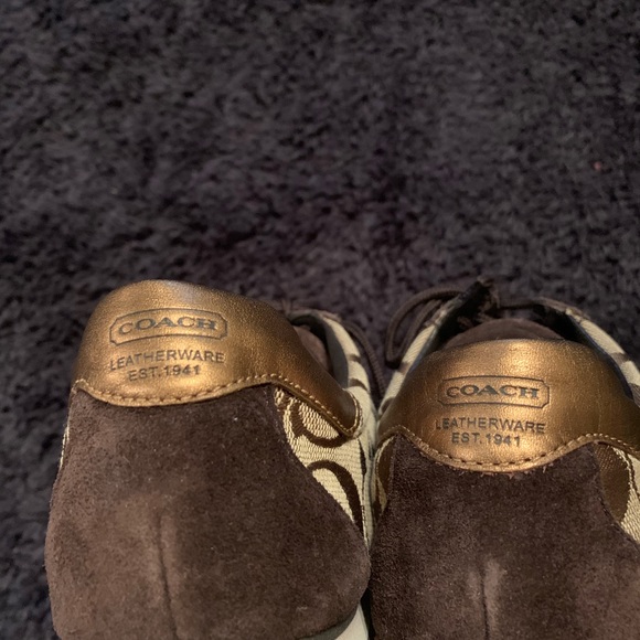 Coach brown sneakers - Picture 4 of 4